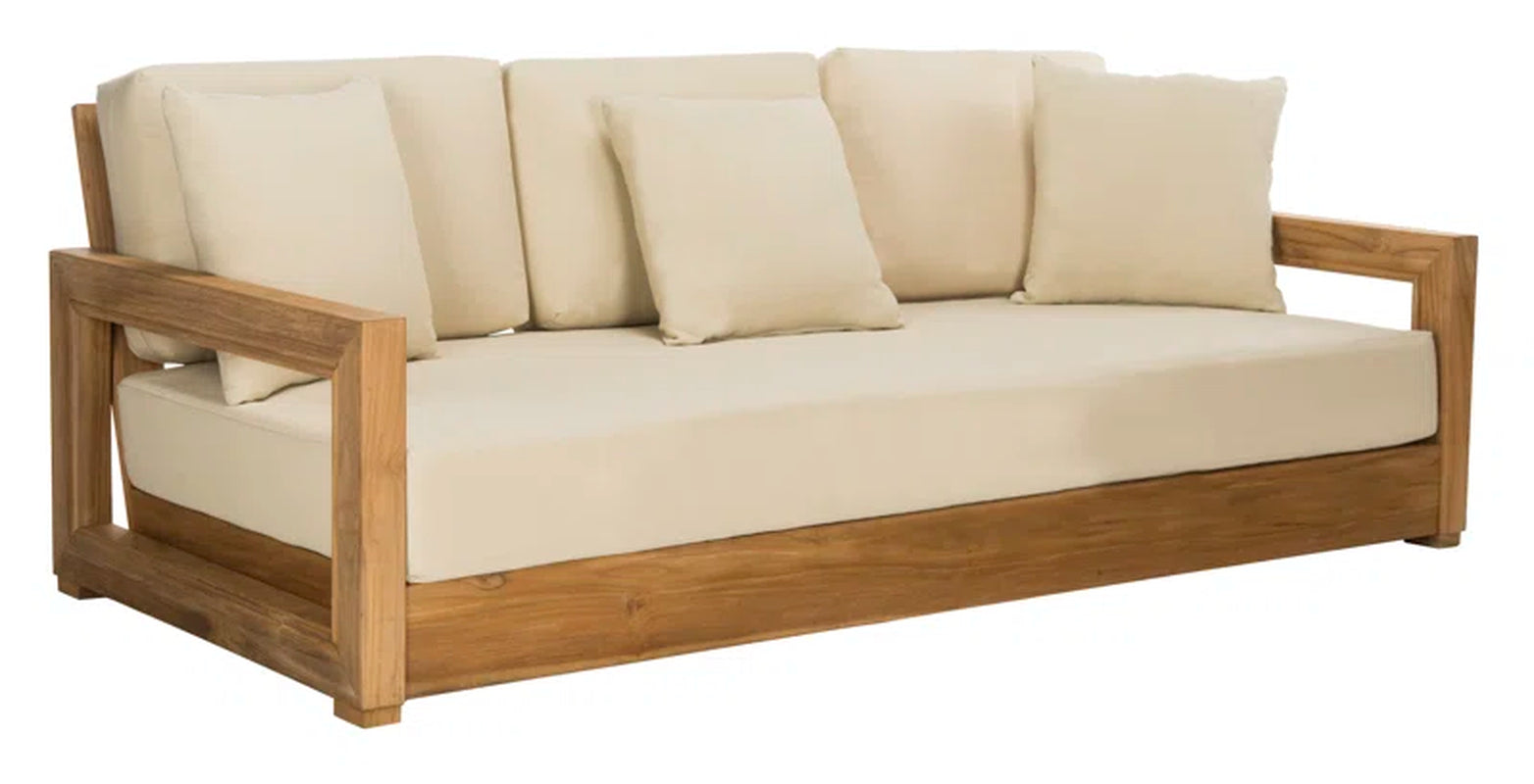 Melrose 5 - Piece Teak Sofa Seating Group with Cushions