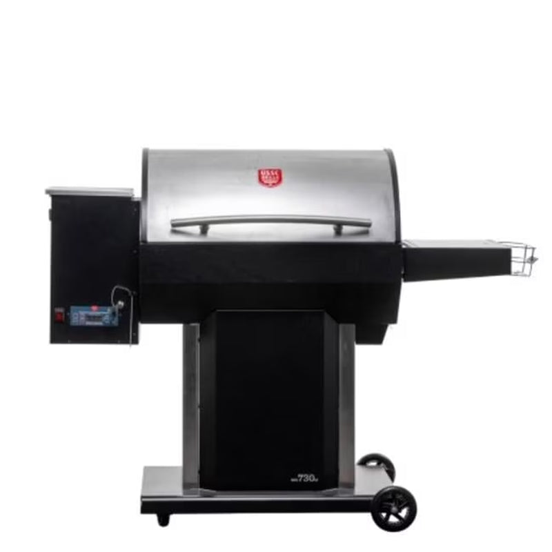 730 Sq In. Stainless Steel Wood Pellet Grill